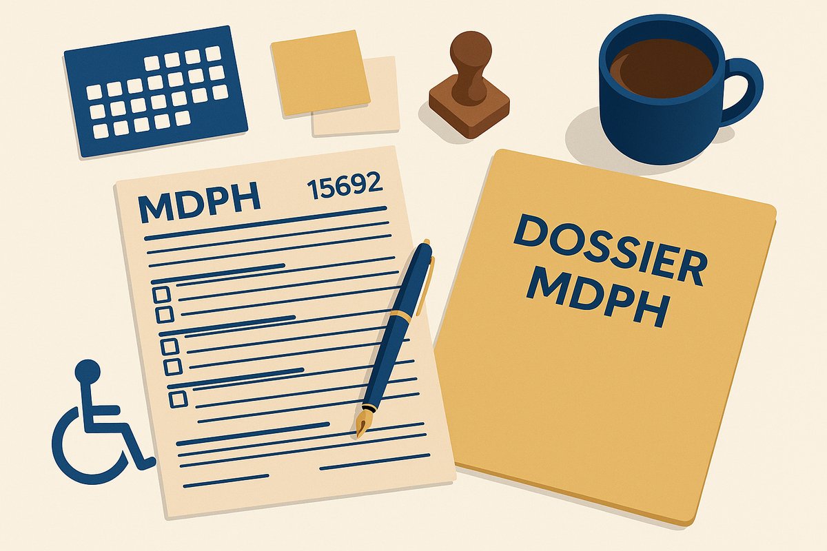 Dossier MDPH fauteuil roulant - formulaire Cerfa 15692 et pieces justificatives