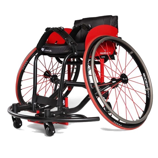 Fauteuil de sport et actif - illustration