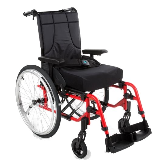 Fauteuil roulant manuel - illustration