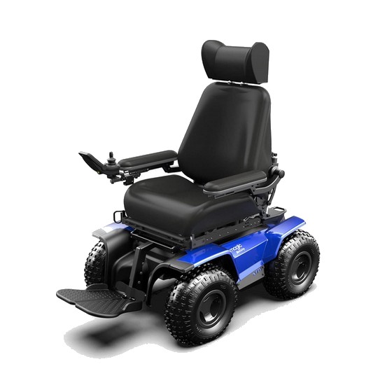 Fauteuil tout-terrain - illustration
